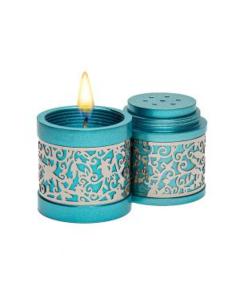Emanuel Travel Havdallah w/ Cutout- Turquoise
