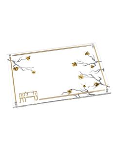 Golden Branch Hadlakos Neiros Tray
