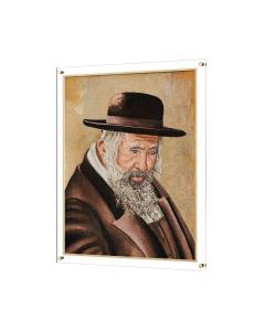 Leatherite Reb Shayale Painting - Colored