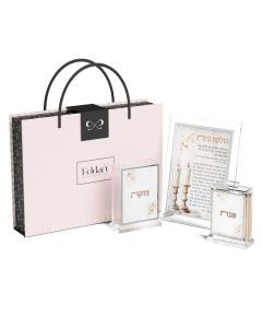 Leatherite Blush Rose Hadlakos Neiros Gift Box Set