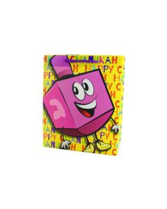 Chanukah UPVC Gift Bag - Dreidel