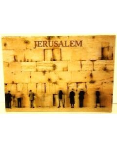 3-D Jerusalem "Kotel" Post Card
