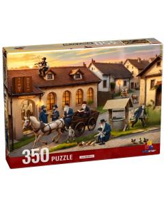 Isratoys Jewish City/Shtetle Puzzle - 350 Pieces