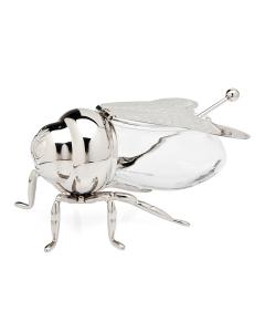 Bee Honey Jar with Spoon