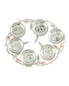 Hyaline Seder Plate with Resin