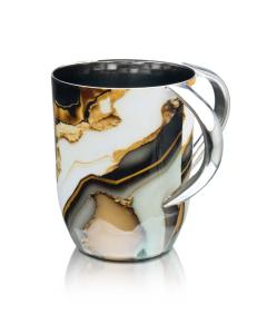 Oversized Washcup - Abstract Blue