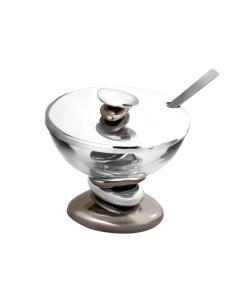 Pebble Gunmetal Jam Jar