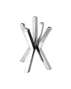 Thea 5 Light Candelabra - Silver