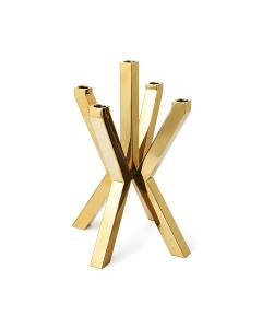 Thea 5 Light Candelabra - Gold