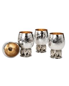 Hammered Grape Shot Cup - 3oz - Set of 4