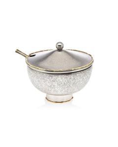 Golden Frost Jam Jar w/ Spoon