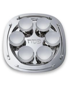 Ricci Suspended Seder Plate - Nickel