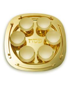Ricci Suspended Seder Plate - All Gold