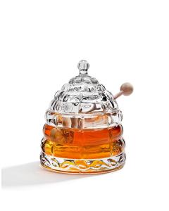 Beehive Crystal Honey Jar