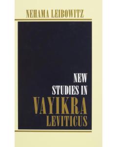 New Studies Vayikra 2 Vol Leibowitz