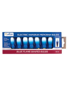 Blue Flame Menorah Electric Bulbs - 9 Bulb Pack