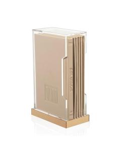 Hardcover Bencher Holder:  Lucite Bencher Holder for 5" x 8"  Benchers – Clear & Durable