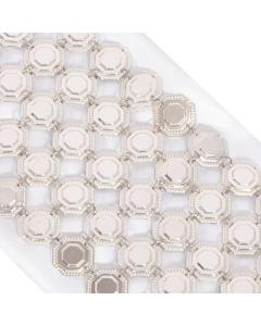 Sterling Silver Hexagon Atarah