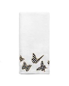 Onyx Butterfly Hand Towel