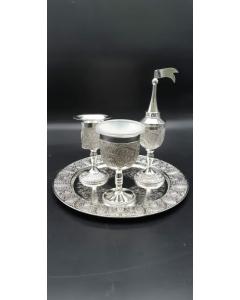 Silverplate Havdallah Set - Filigree