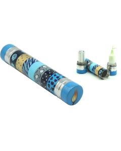 Hadarya Hand Painted Travel Havdalla Set-Blue