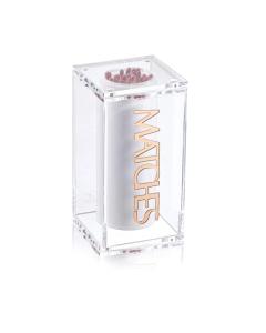 Suspended Match Jar - Gold