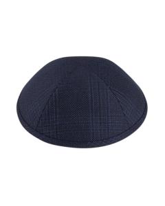iKippah Blue & Black Plaid Yarmulke