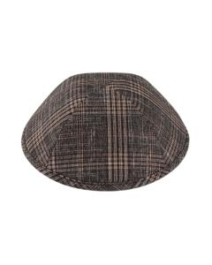 iKippah Black & Tan Plaid Yarmulke