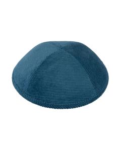IKippah Ocean Blue Corduroy Yarmulke
