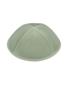 IKippah Sage Green Velvet Yarmulke