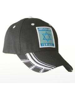 Jerusalem / Israel Star of David Cap (Black)
