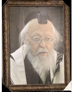 Rav Elyashiv 12" x 16" Framed Canvas