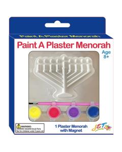 Paint a Plaster Menorah