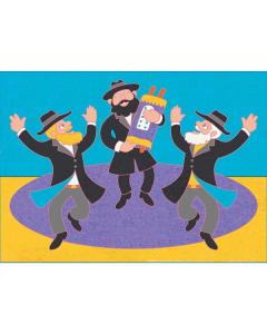 Simchat Torah Sand Art
