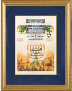 Olive Oil for the Menorah Framed