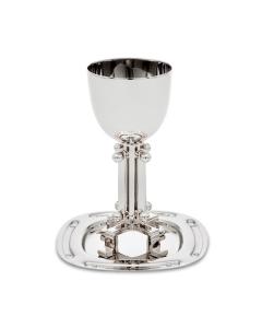 Nickel Plated Suspension Kiddush Cup