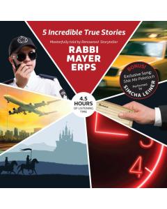5 Incredible True Stories:  Masterfully told by renowned  storyteller Rabbi Meyer Erps (USB)