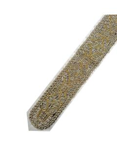 Silver & Gold Embroidered Atarah (715)