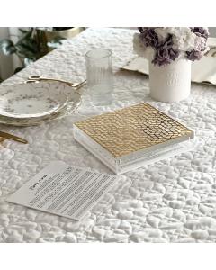 Lucite and Lasercut Metal Bencher Box