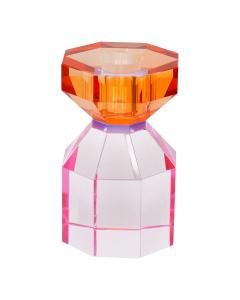 Colorful Crystal Candle Holder