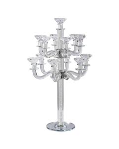 Crystal Candelabra with Mirrored Base 13 Arms