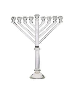 Lavish Crystal Menorah