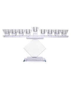 Classical Crystal Menorah