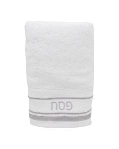 Luxury Hand Towel with Silver Pesach Embroidery
