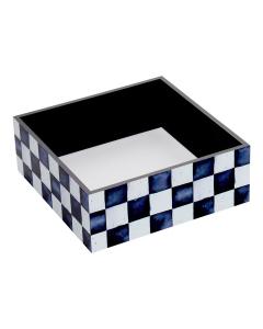 Chic Checkered Napkin Holder
