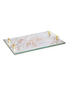 Painted Design Challah Board
