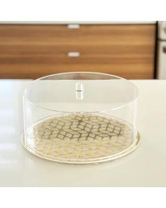 Lucite & Laser Cut Cake Dome