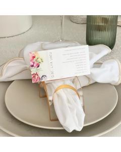 Simanim Place cards - Watercolor Design - 4/PK