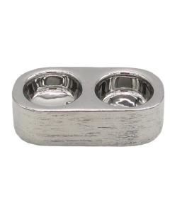 Rounded Double Tealight Holder