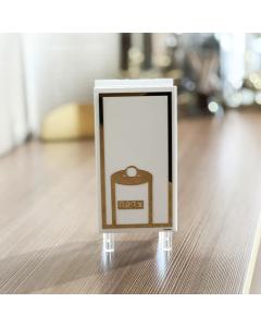 Lucite Laser Cut Tzedakah Box